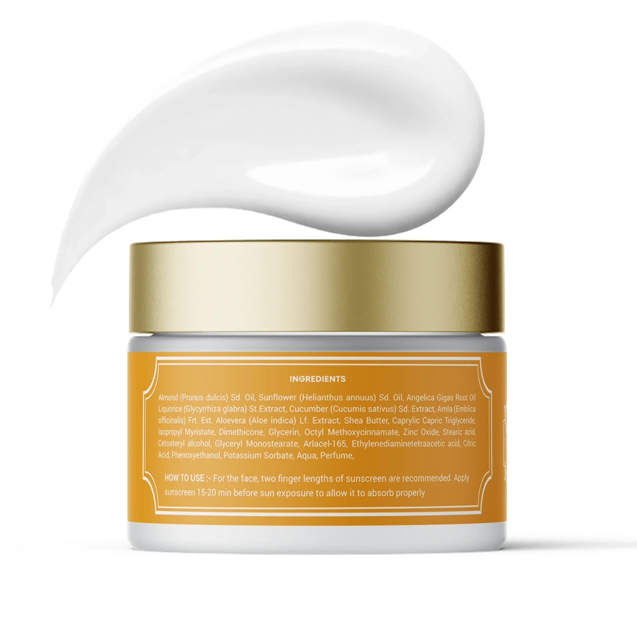 Milky Moon Ayurveda Sunscreen SPF50+++  50gm