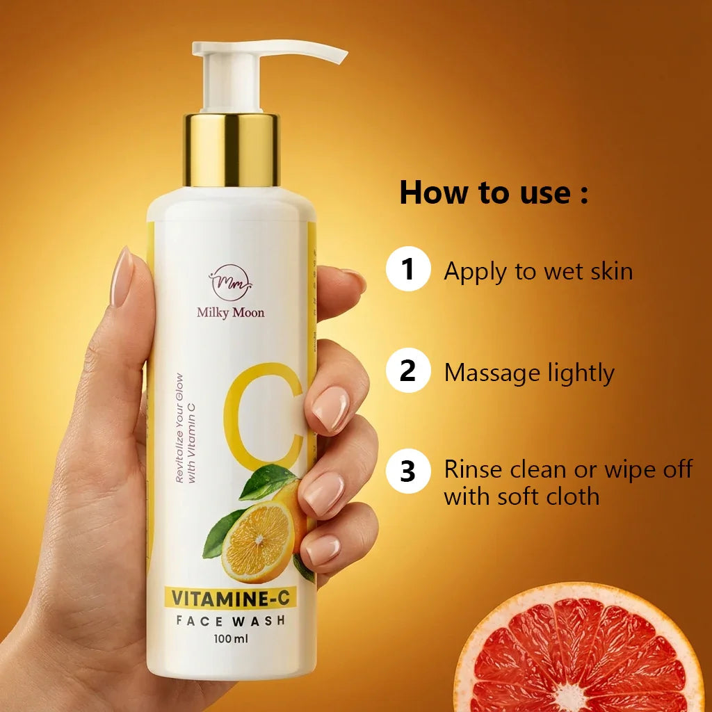 Milky Moon Vitamin C Face Wash 100ml