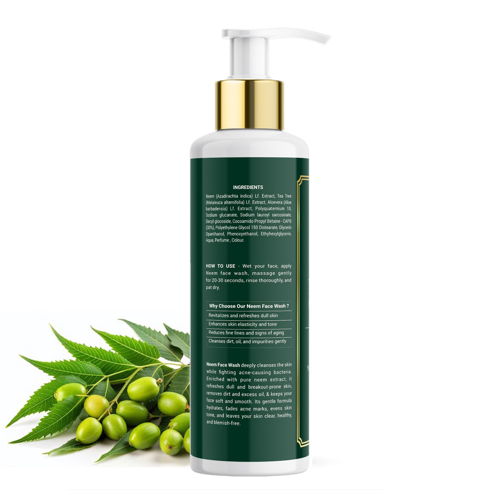Neem Face Wash Pimples & Acne 100 ml