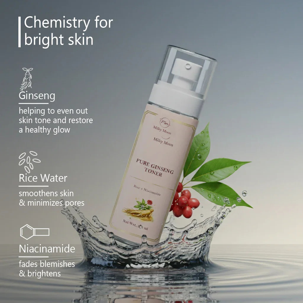 Ginseng Toner For Glowing Skin Korean 100ml
