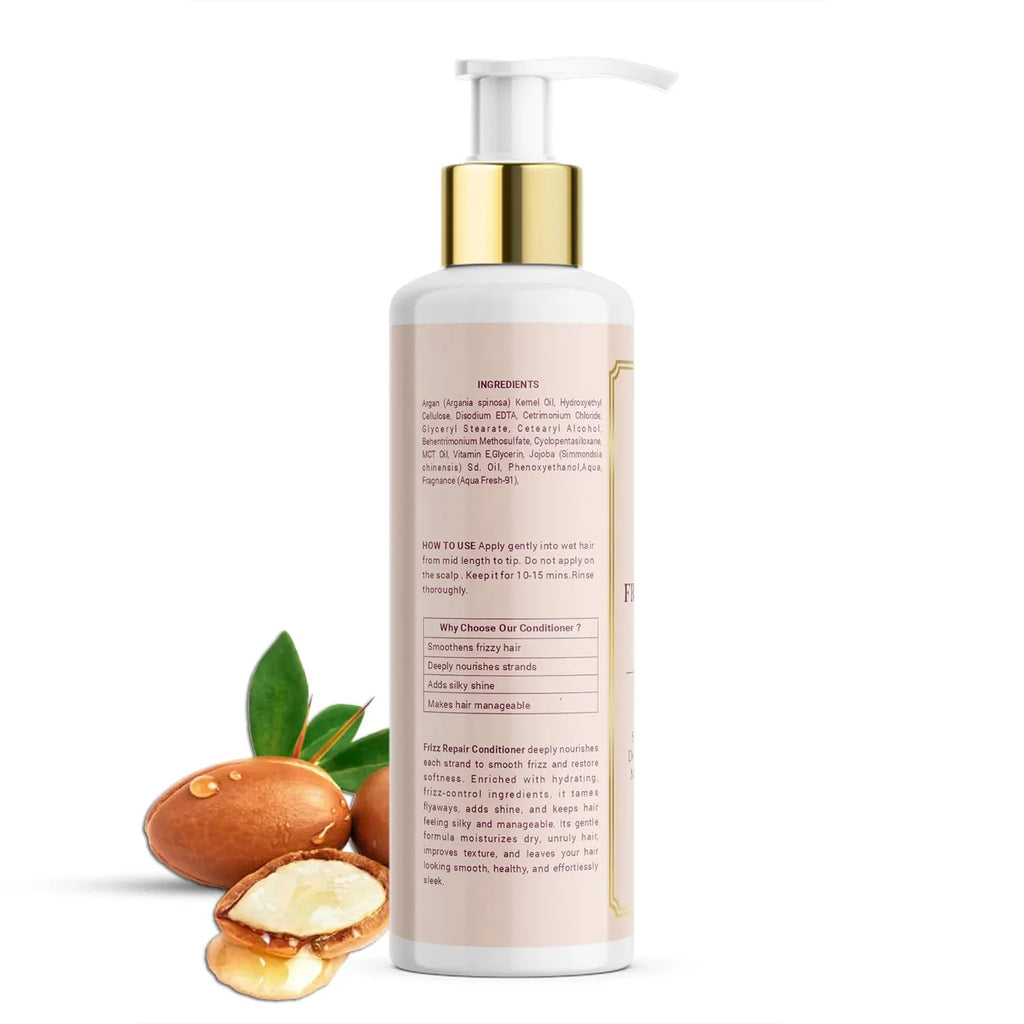 Conditioner for frizzy Hair 100ml with Argan Oil, Vitamin E & Jojoba oil