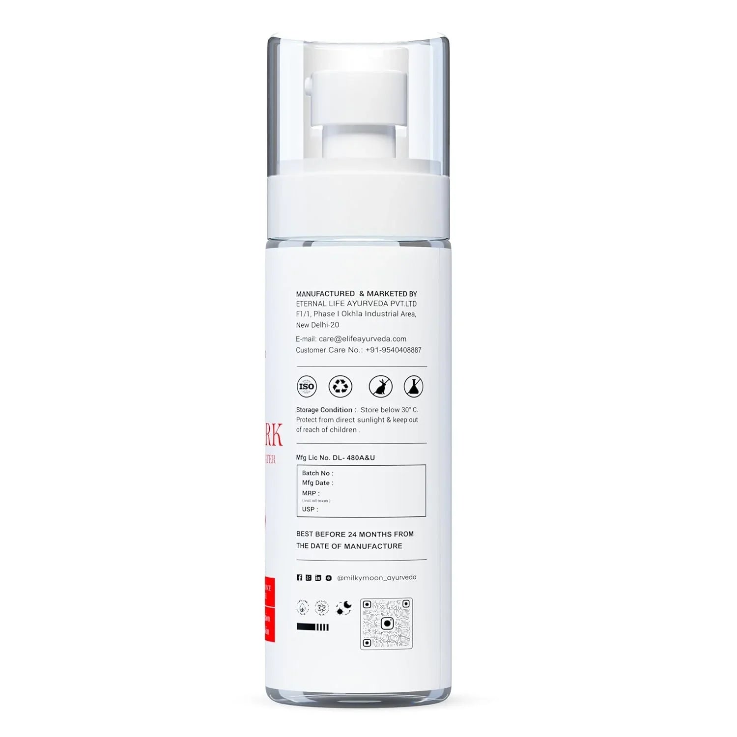 Rose Ark Premium Rose Water/Face Toner - 100ml