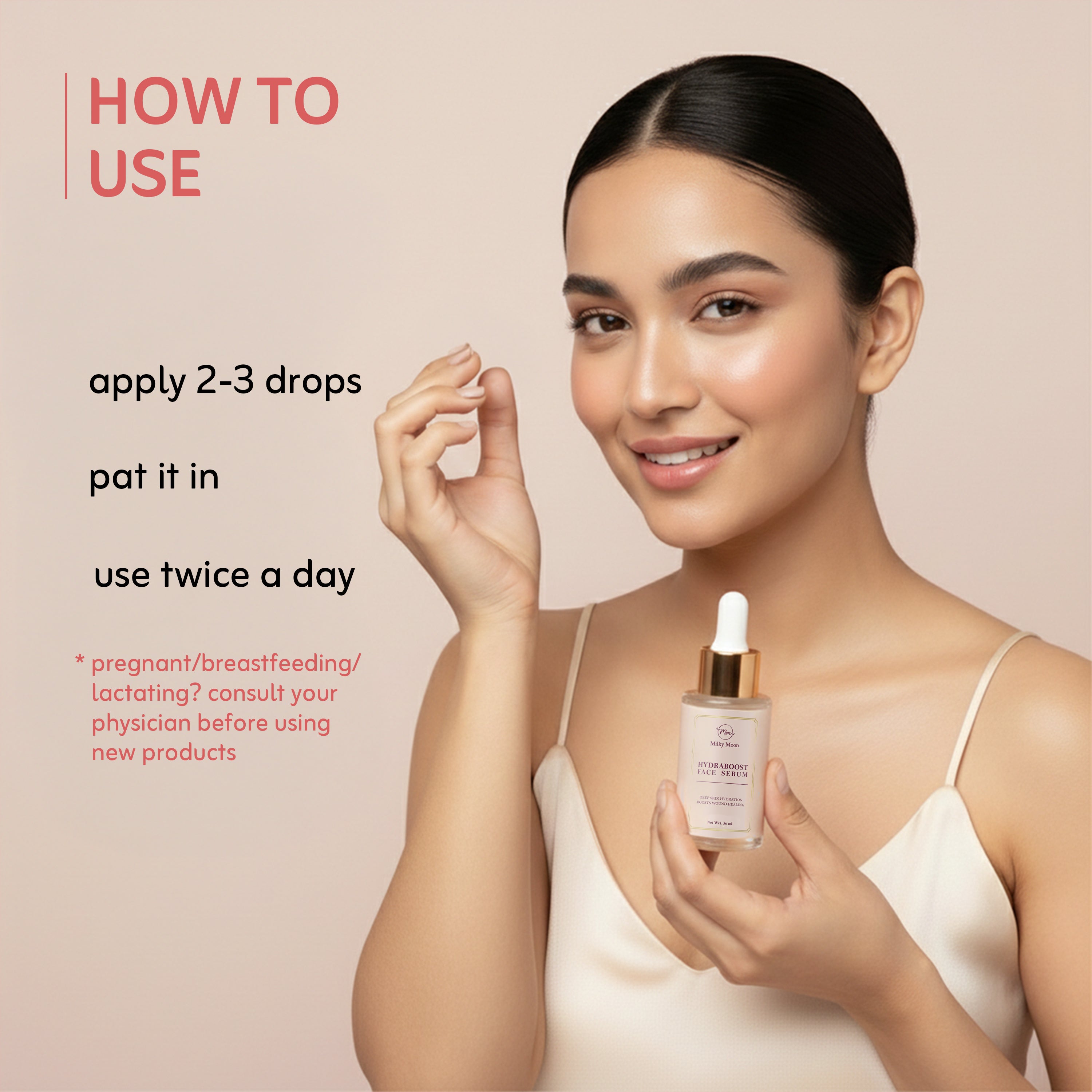 HydraBoost Face Serum For Deep Skin Hydration 30ml