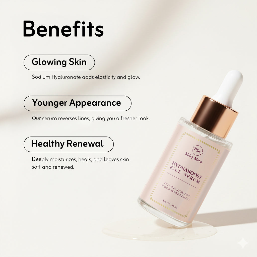 HydraBoost Face Serum For Deep Skin Hydration 30ml
