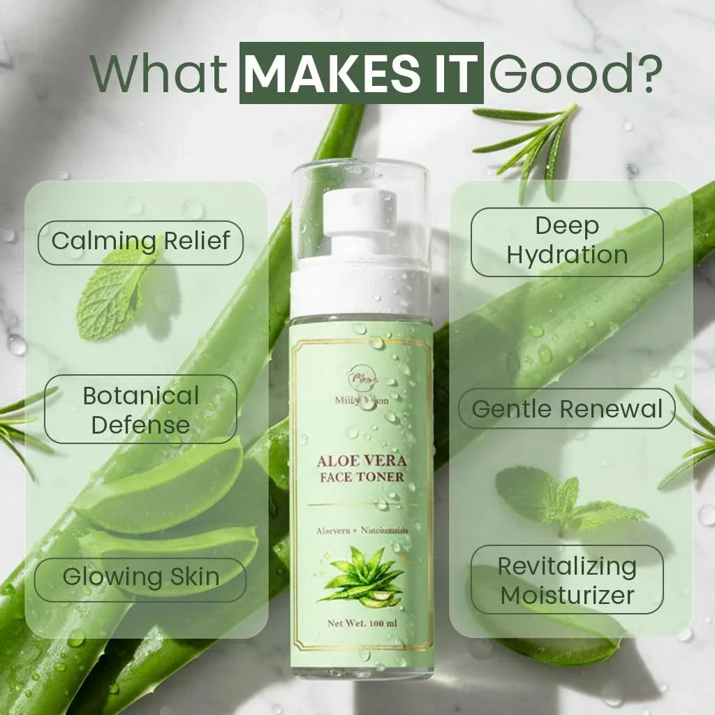 Aloe Vera Cooling & Hydrating Face Toner 100ml