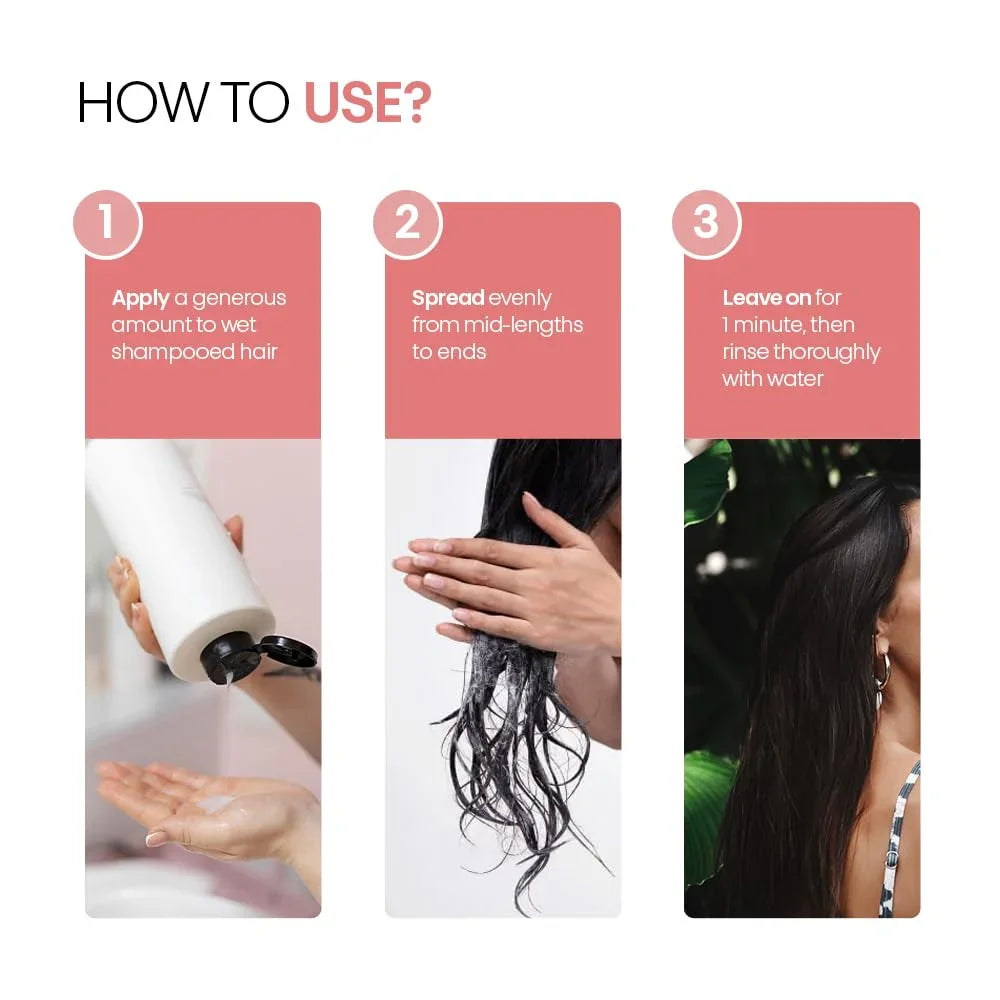 Conditioner for frizzy Hair 100ml with Argan Oil, Vitamin E & Jojoba oil