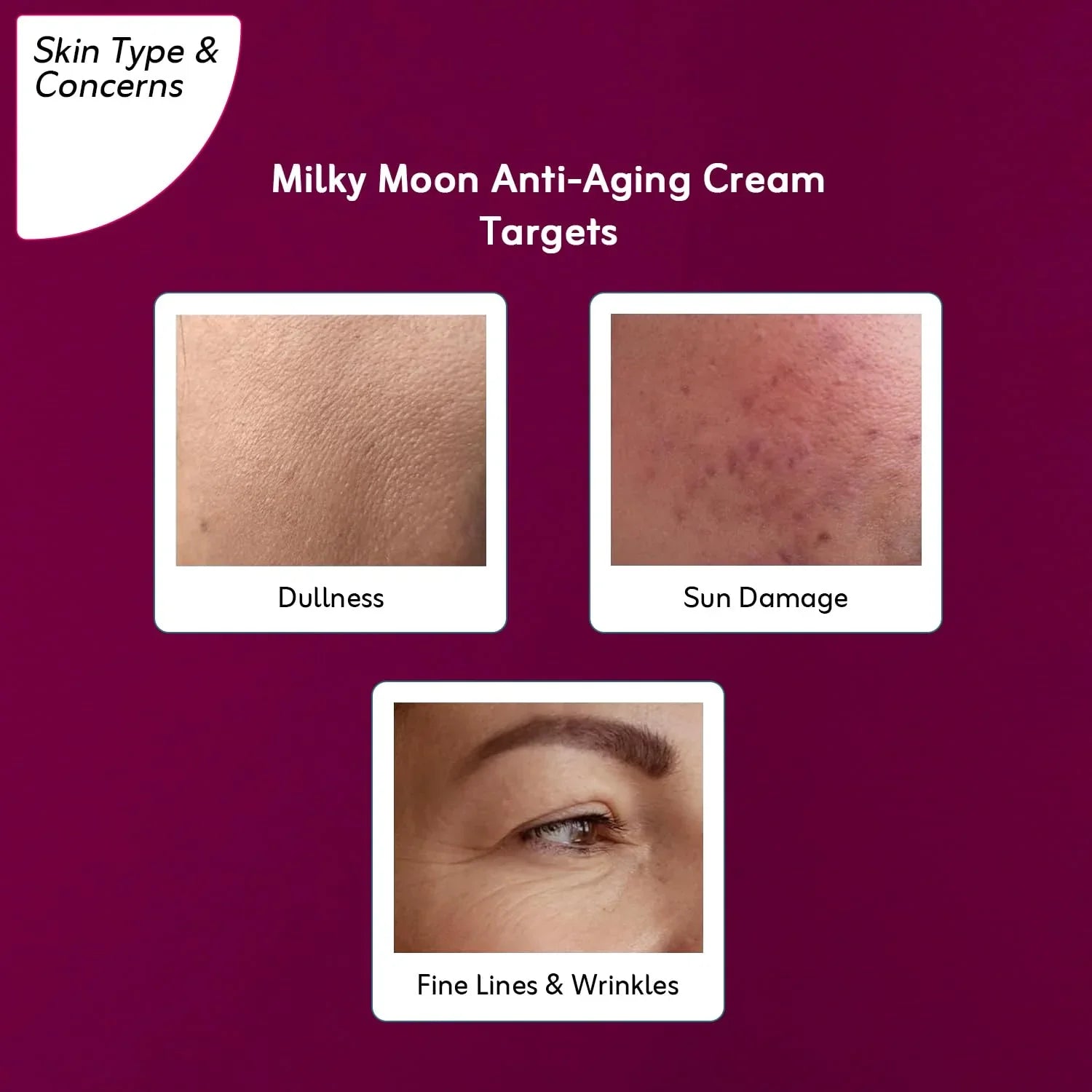 Milky moon Anti Aging cream 50gm