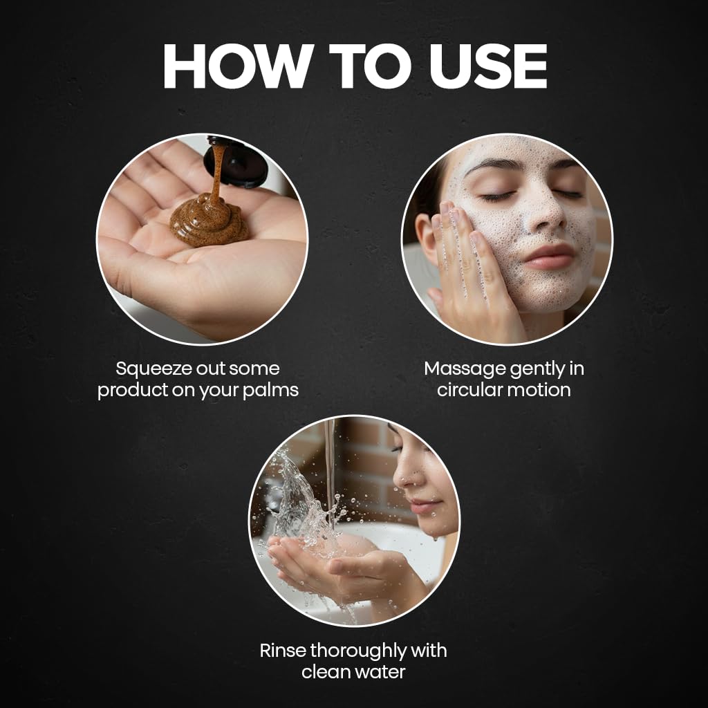 Coffee Face Wash for De-Tan & Oil Control – Anti Pollution Deep Cleansing Face Cleanser 100ml | For Men & Women