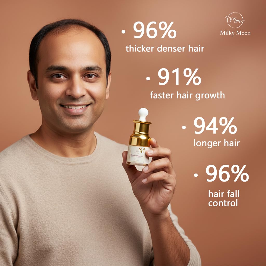 Ghanere Hair Oil for Hair Growth & Anti Hair Fall For Both Men & Women (20 ML)