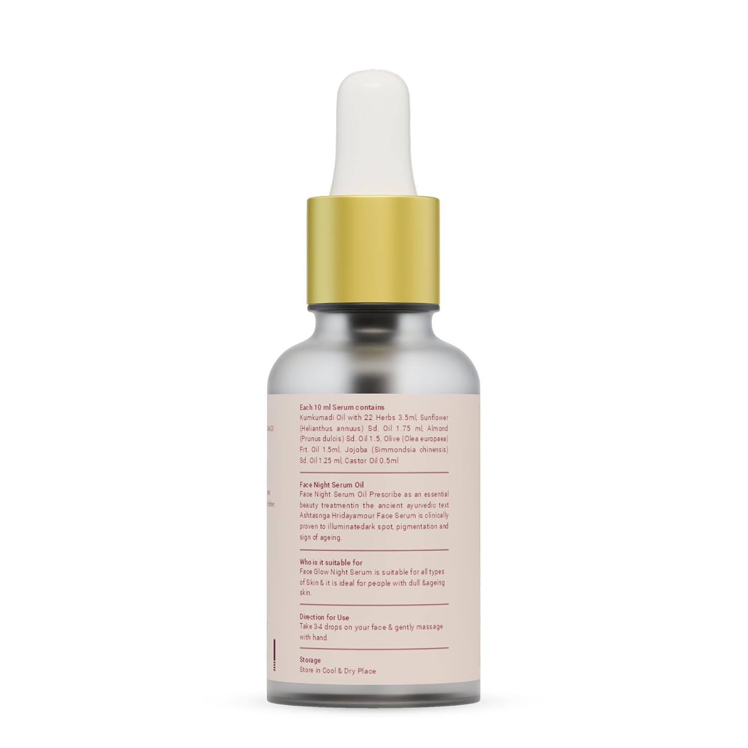 Face Glow Night serum for Glowing skin 10ml | Face anti aging | Pigmentation and Dark spot | For Men & Women