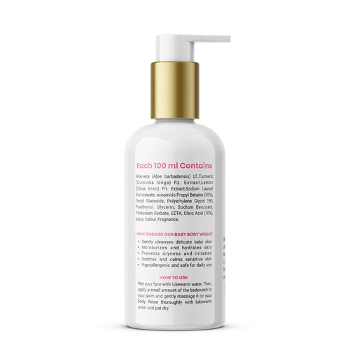 Baby Body wash No tears formula  250ml Tear-free, soap-free, paraben-free