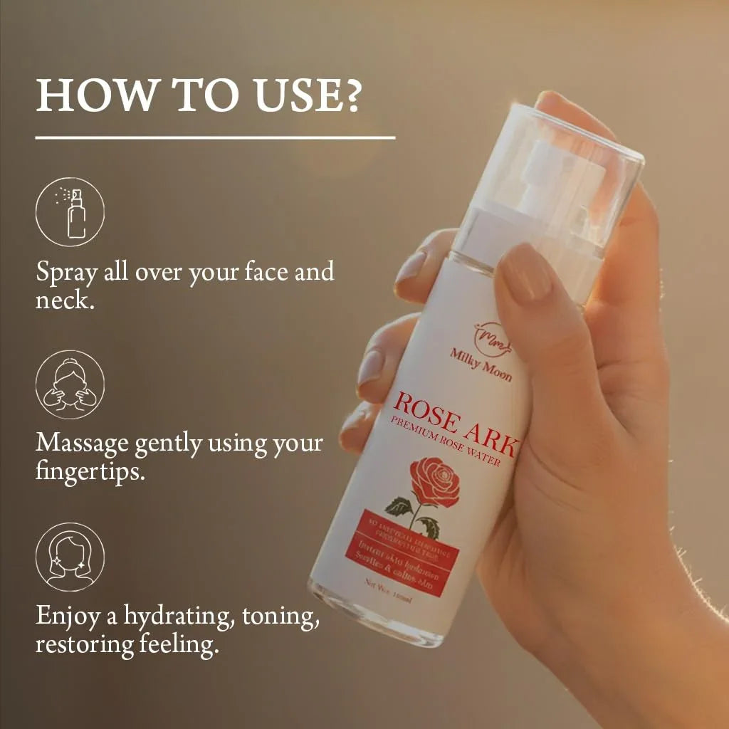 Rose Ark Premium Rose Water/Face Toner - 100ml