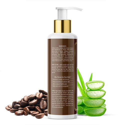 Coffee Face Wash for De-Tan & Oil Control – Anti Pollution Deep Cleansing Face Cleanser 100ml | For Men & Women