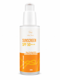 Sunscreen SPF 50+++, No White Cast, Broad-Spectrum UVA & UVB Protection, Hydrating & Nourishing, All Skin Types, 50 ml