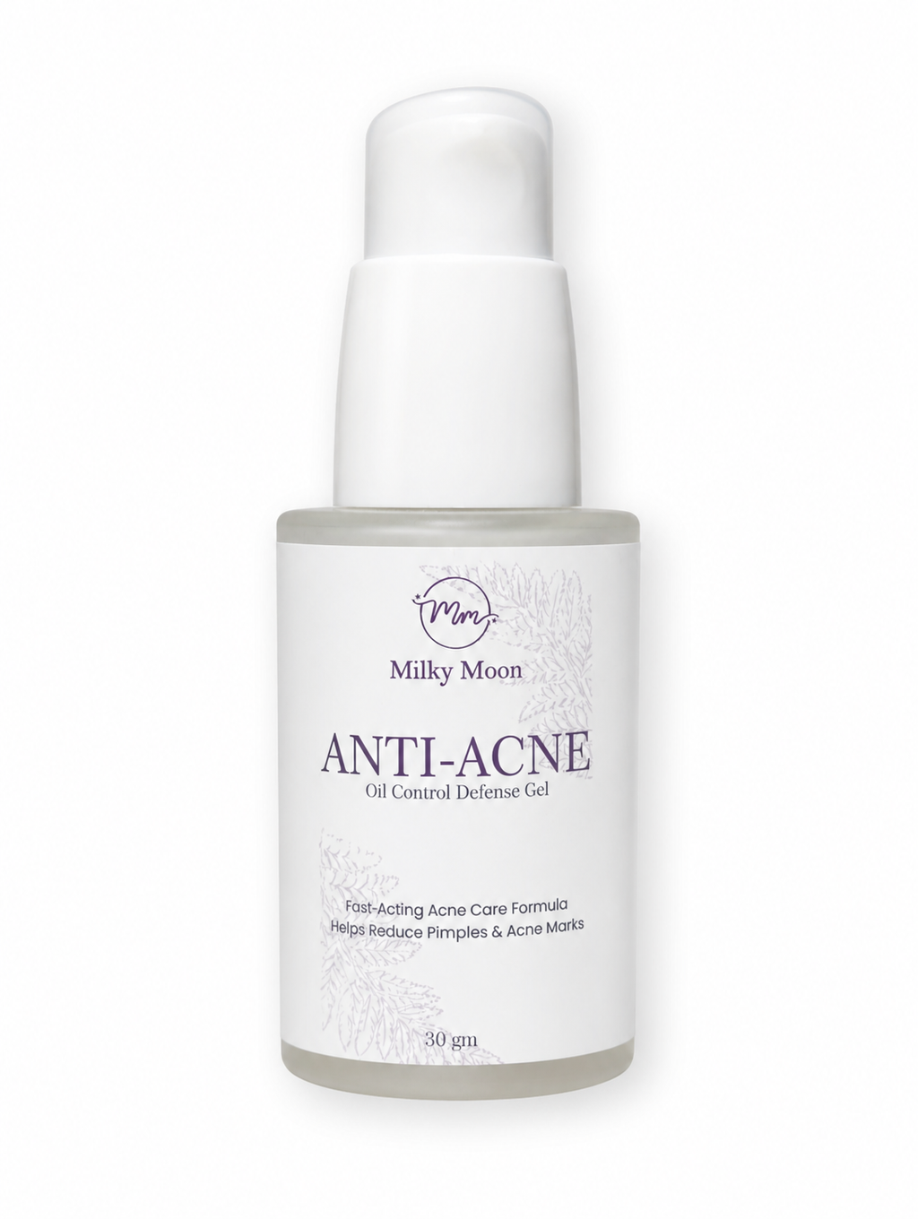 Anti-Acne Oil Control Defense Gel, Fast-Acting Formula, Fades Acne Marks, All Skin Types, 30 gm