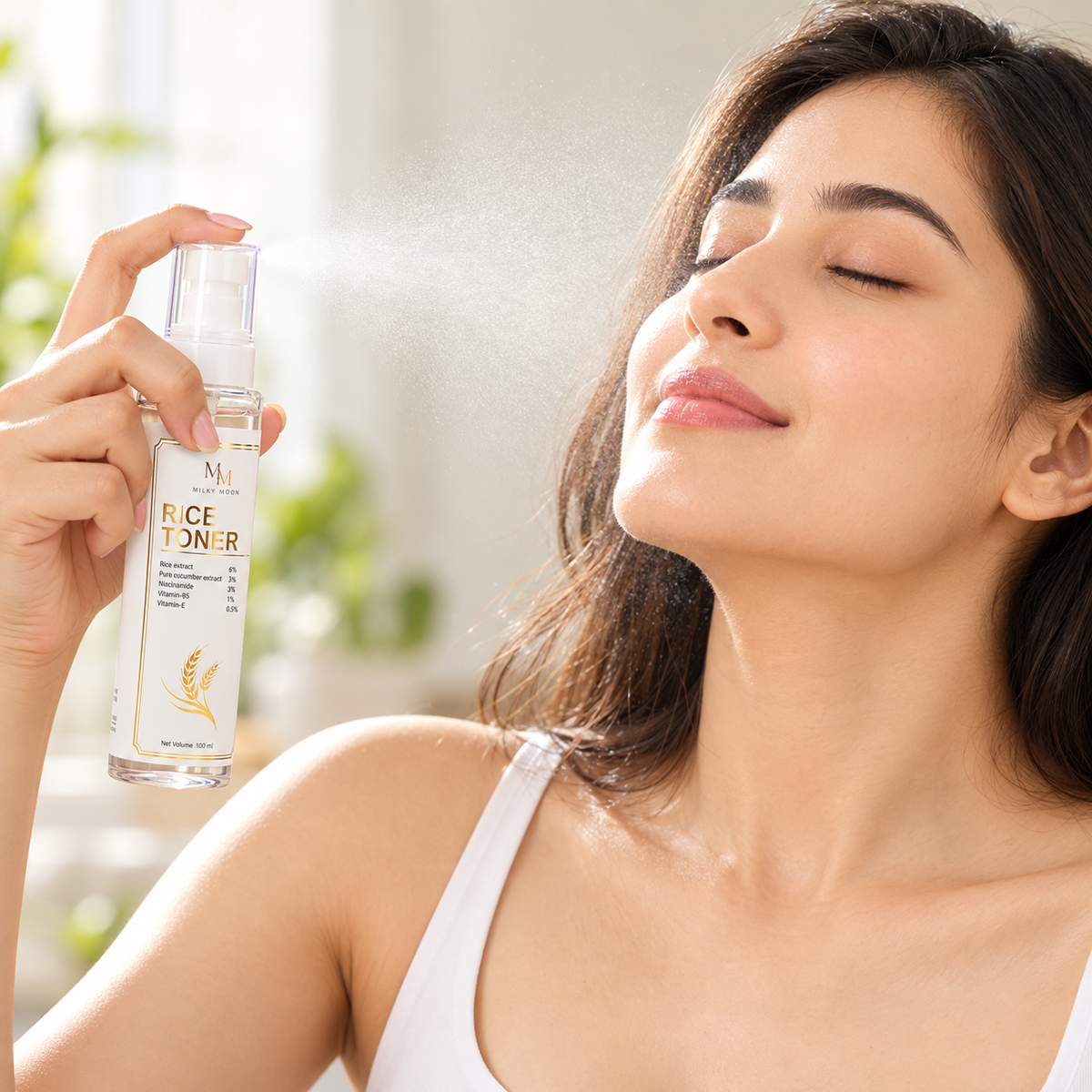Rice Toner for Face with Rice Extract Niacinamide Hydration 100ml