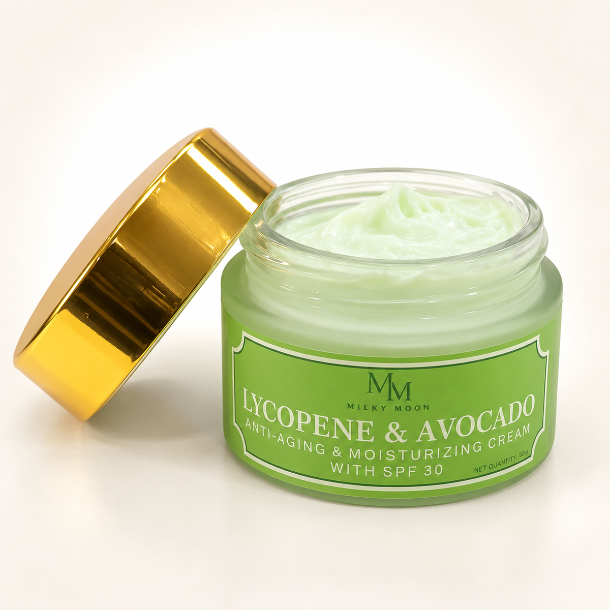 Lycopene Avocado Anti-Aging Moisturizing Cream with SPF 30 50gm