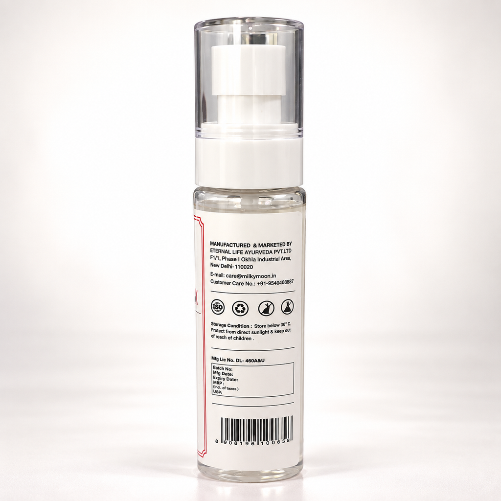 Rose Water Spray for Face Body Hydrating Refreshing Mist 100ml