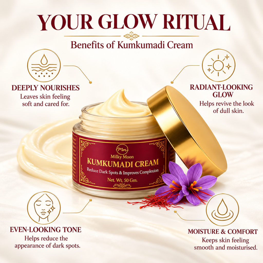 Milky Moon Kumkumadi Night Cream for Pigmentation Dark Spots 50gm