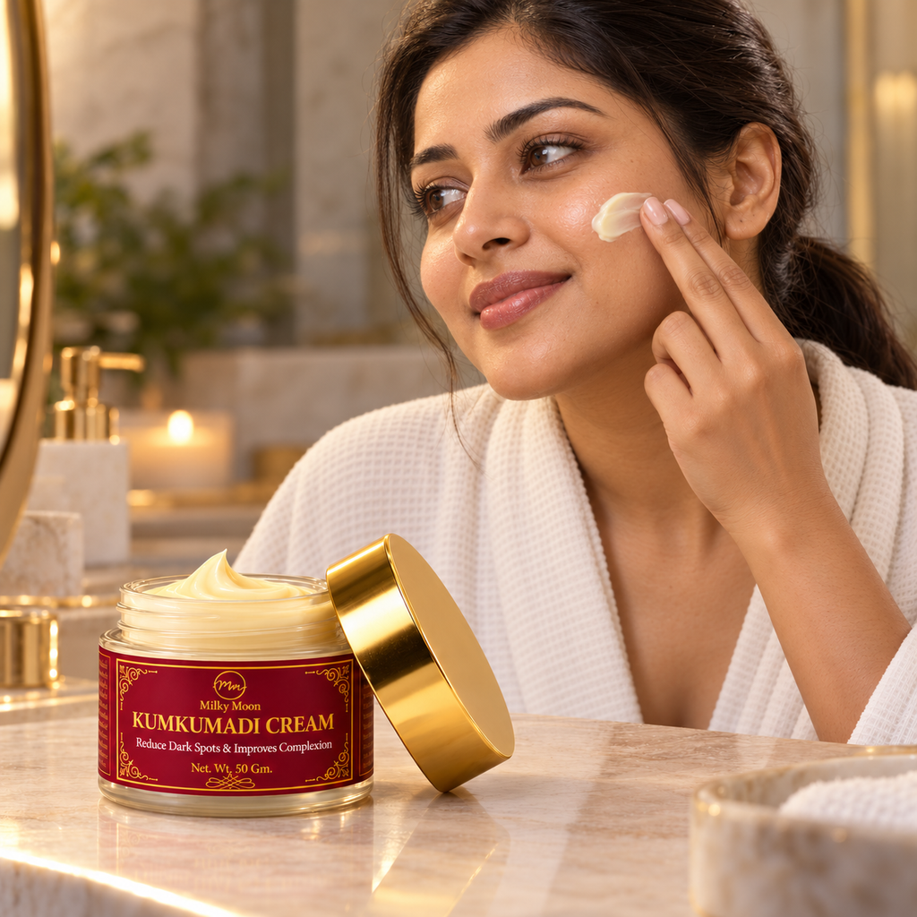 Milky Moon Kumkumadi Night Cream for Pigmentation Dark Spots 50gm