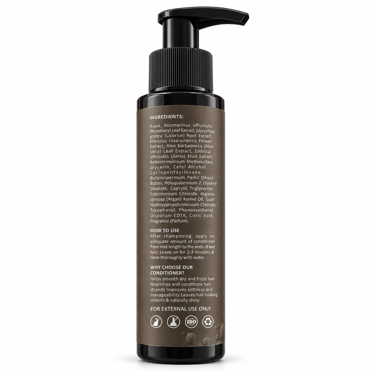 Milky Moon Hair Ritual Conditioner with Argan Oil, Shea Butter, Rosemary & Vitamin E for Smooth, Shiny Hair – 100 ml